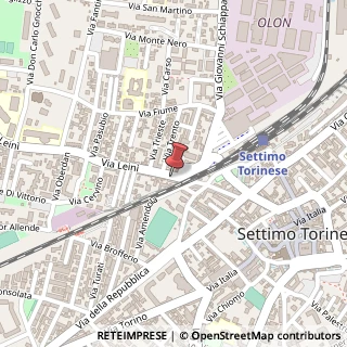 Mappa 2, 10036 Settimo Torinese, Torino (Piemonte)