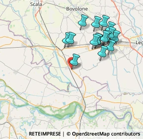 Mappa Via Rossa Guido, 37060 Gazzo Veronese VR, Italia (7.55125)