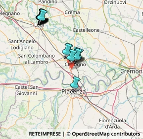 Mappa Via delle Viole, 26861 Fombio LO, Italia (15.0575)