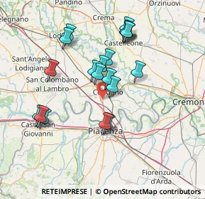 Mappa Via delle Viole, 26861 Fombio LO, Italia (13.824)