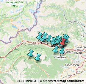 Mappa 10050 Bruzolo TO, Italia (10.5835)