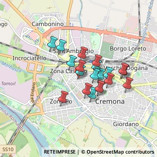Mappa Via Giuseppe Garibotti, 26100 Cremona CR, Italia (0.682)