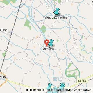 Mappa Via Valle, 27020 Semiana PV, Italia (4.29)
