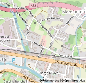 Mappa Via Montello, 10059 Susa TO, Italia (0.21923)