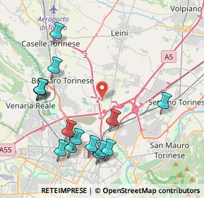 Mappa Via Tiziano Vecellio, 10079 Mappano TO, Italia (4.74533)