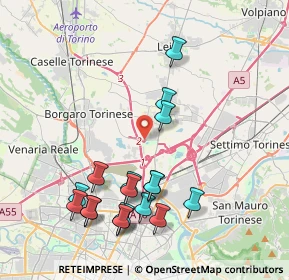 Mappa Via Tiziano Vecellio, 10079 Mappano TO, Italia (4.33167)