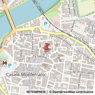 Mappa Via Rivetta, 41, 15033 Casale Monferrato, Alessandria (Piemonte)