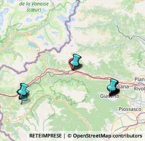 Mappa SS 25 del Moncenisio, 10053 Bussoleno TO, Italia (17.222)