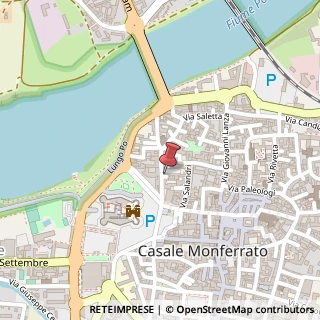Mappa Via Giuseppe Garibaldi, 21, 15033 Casale Monferrato, Alessandria (Piemonte)
