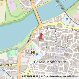 Mappa Via Giuseppe Garibaldi, 22, 15033 Casale Monferrato, Alessandria (Piemonte)