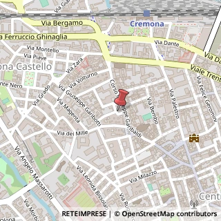 Mappa Via S. Martino, 1, 26100 Cremona CR, Italia, 26100 Cremona, Cremona (Lombardia)
