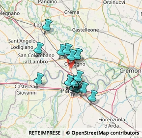 Mappa Via delle Margherite, 26861 Fombio LO, Italia (10.17316)