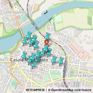 Mappa Via Luigi Marchino, 15033 Casale Monferrato AL, Italia (0.402)