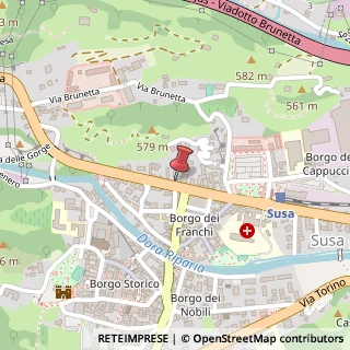 Mappa Corso Francia, 2/a, 10059 Susa, Torino (Piemonte)