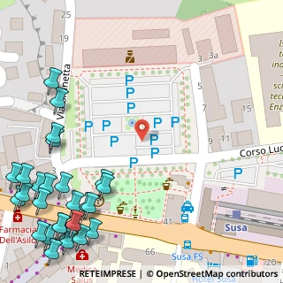 Mappa Piazza D'Armi, 10059 Susa TO, Italia (0.1)