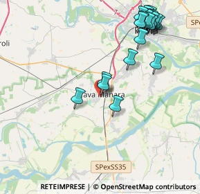 Mappa 27051 Cava Manara PV, Italia (4.8265)