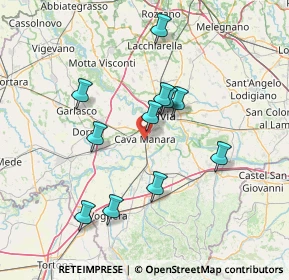 Mappa 27051 Cava Manara PV, Italia (12.61417)