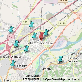 Mappa Via Don Luigi, 10036 Settimo Torinese TO, Italia (1.95538)