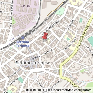 Mappa Via Buonarroti, 13b, 10036 Settimo Torinese, Torino (Piemonte)