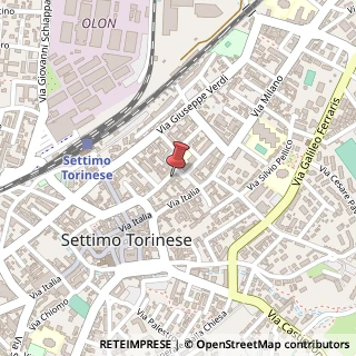 Mappa Via Don L. Paviolo, 14A, 10036 Settimo Torinese, Torino (Piemonte)