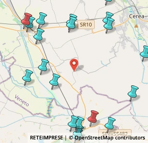 Mappa Via Porto, 37060 Gazzo Veronese VR, Italia (5.926)