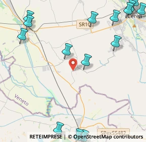 Mappa Via Porto, 37060 Gazzo Veronese VR, Italia (6.39533)