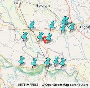 Mappa Via Porto, 37060 Gazzo Veronese VR, Italia (7.52188)