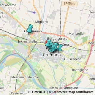 Mappa Via Palestro, 26100 Cremona CR, Italia (0.87)