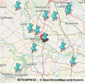 Mappa Via Mario Panizza, 46100 Mantova MN, Italia (15.72571)