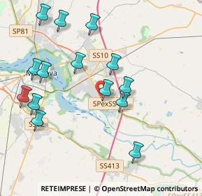 Mappa Via Mario Panizza, 46100 Mantova MN, Italia (4.28714)