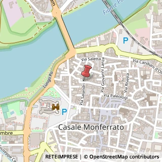 Mappa Via Palestro, 35, 15033 Casale Monferrato, Alessandria (Piemonte)