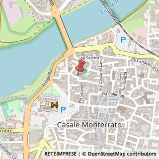Mappa Via Palestro, 41, 15033 Casale Monferrato, Alessandria (Piemonte)