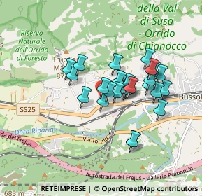 Mappa Via Bari, 10053 Bussoleno TO, Italia (0.67037)