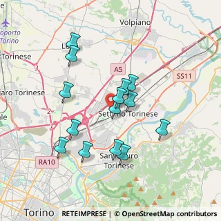 Mappa Via Provana, 10036 Settimo Torinese TO, Italia (3.29071)