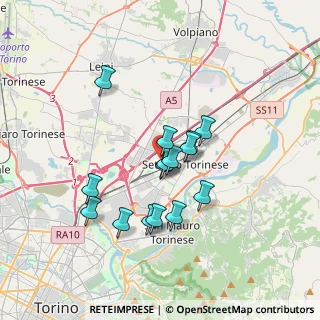 Mappa Via Provana, 10036 Settimo Torinese TO, Italia (2.90133)