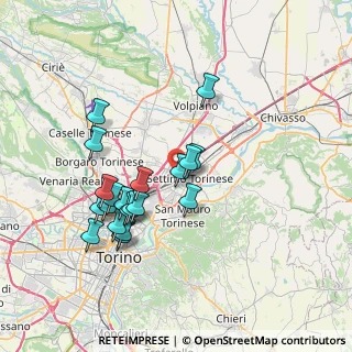 Mappa Via Provana, 10036 Settimo Torinese TO, Italia (6.889)