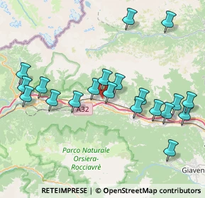 Mappa 10050 Chianocco TO, Italia (8.556)