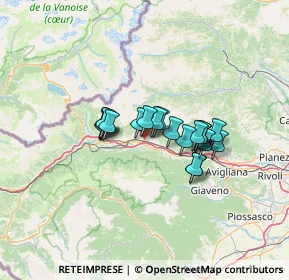 Mappa 10050 Chianocco TO, Italia (9.0755)