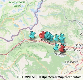 Mappa 10050 Chianocco TO, Italia (10.566)