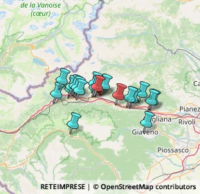 Mappa 10050 Chianocco TO, Italia (9.0695)