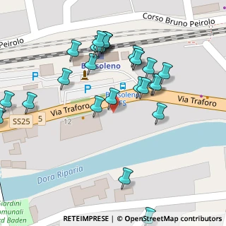Mappa Piazza della Stazione, 10057 Bussoleno TO, Italia (0.08462)
