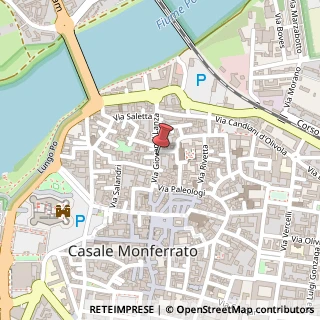 Mappa Via Giovanni Lanza, 97, 15033 Casale Monferrato, Alessandria (Piemonte)