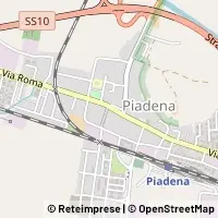 Kaart Piadena