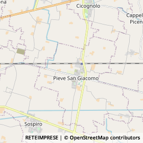Mappa Pieve San Giacomo