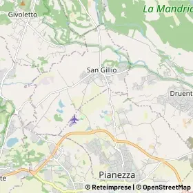 Mappa San Gillio