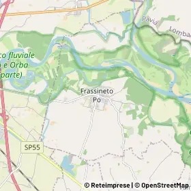Mappa Frassineto Po