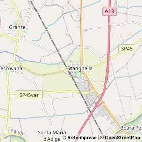 Mappa Stanghella