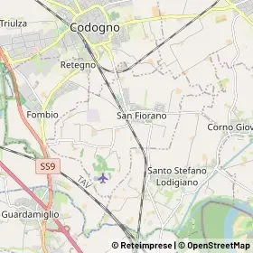 Mappa San Fiorano
