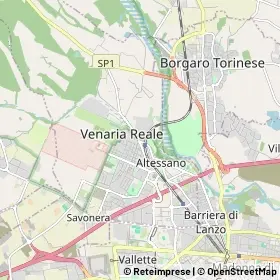 Mappa Venaria Reale