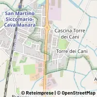 지도 San Martino Siccomario